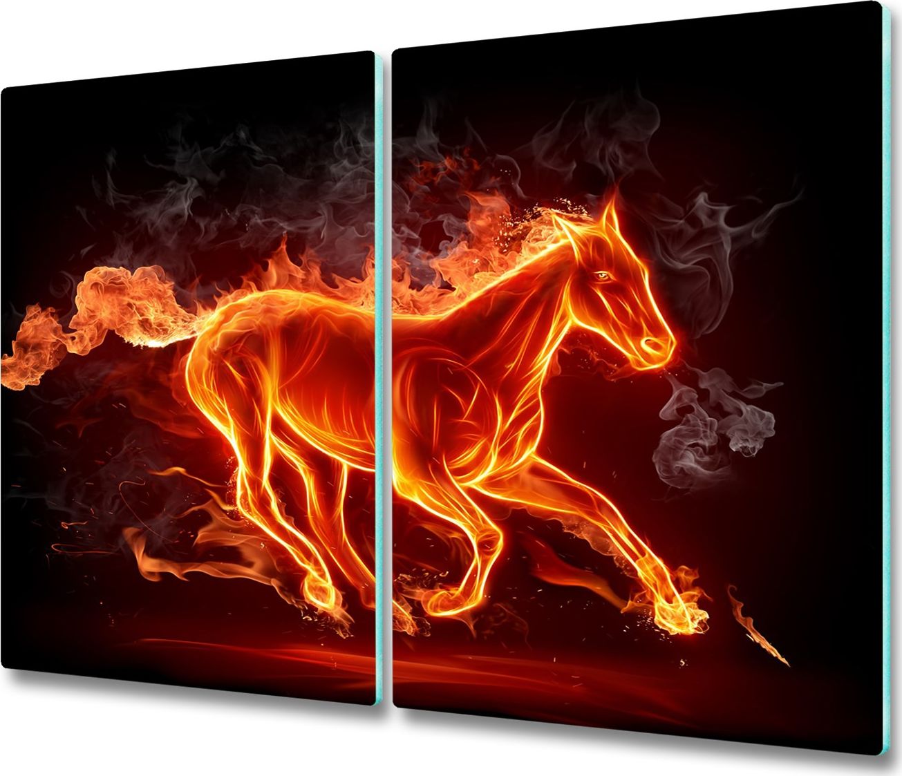 Deska do krojenia Tulup szklana 52x30cm 2szt.