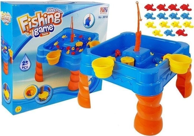 LeanToys Duży Zestaw do Łowienia Rybek z Wędkami