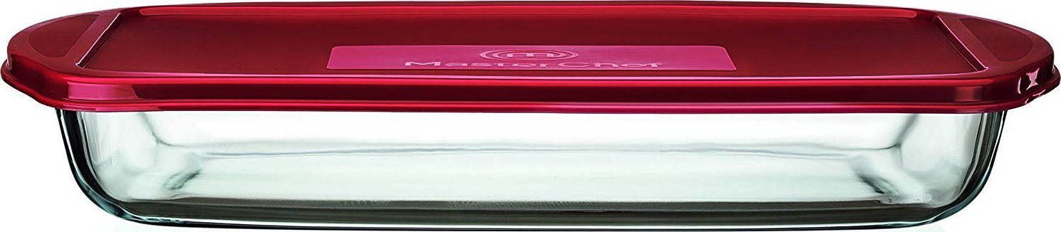 MasterChef Naczynie żaroodporne z pokrywką 34x19cm Borcam