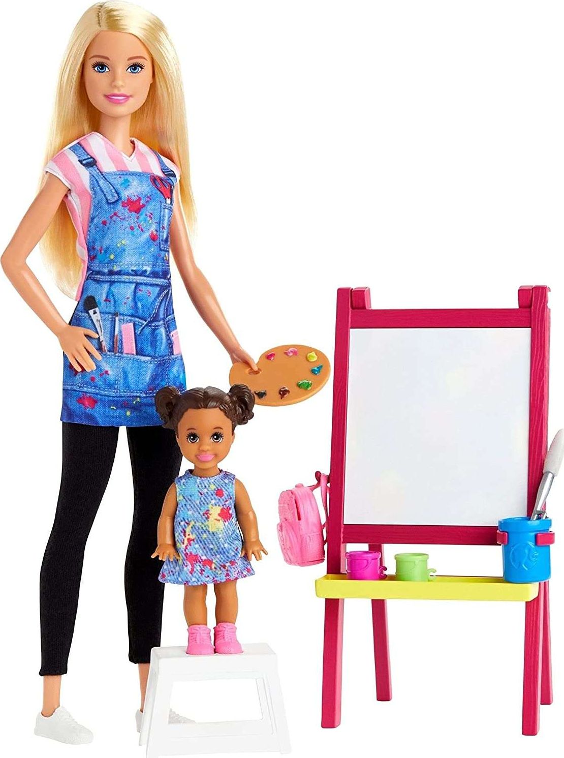 Lalka Barbie Mattel Kariera - Nauczycielka plastyki (DHB63/GJM29)