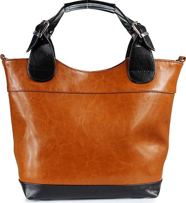 DAN-A Torebka skórzana elegancki kuferek DAN-A T195