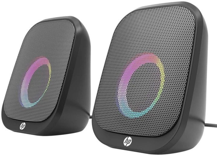 HP g�o�niki DHS-2113, 2.0, 6W, czarne, Bluetooth, pod�wietlanie