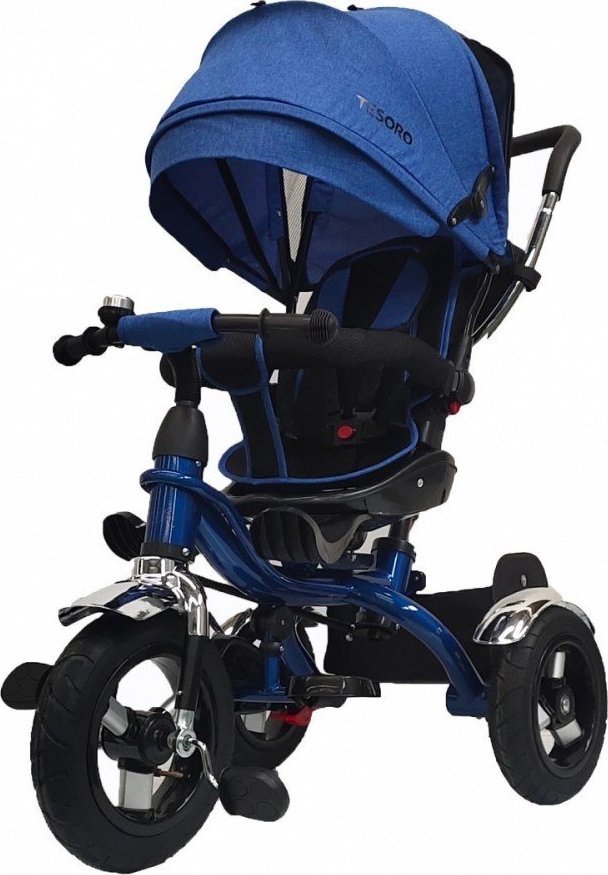 Tesoro Rowerek trójkołowy BT-12 Niebieska rama-niebieski