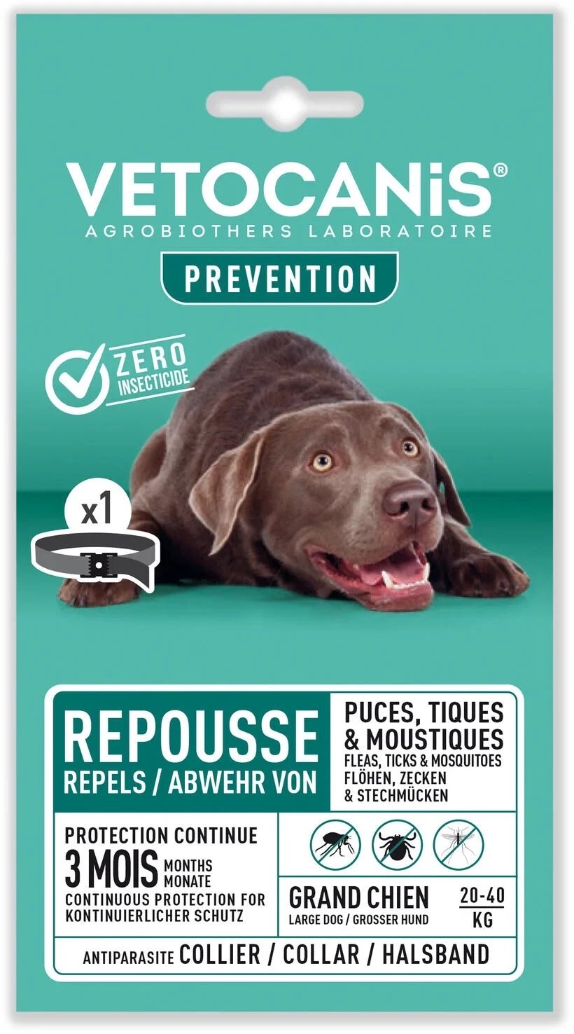 INSECT REPELLENT COLLAR FOR DOGS 20KG