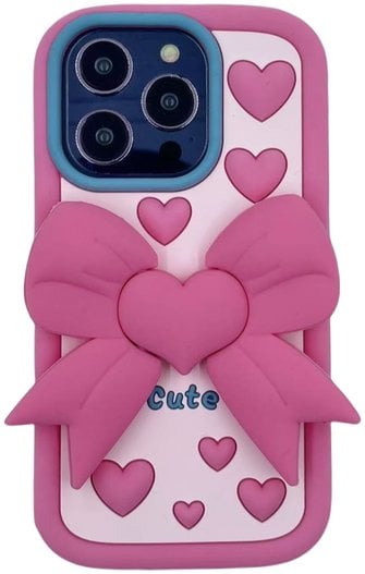 ETUI CASE 3D CUTE KOKARDKA IPHONE 13 PRO standard