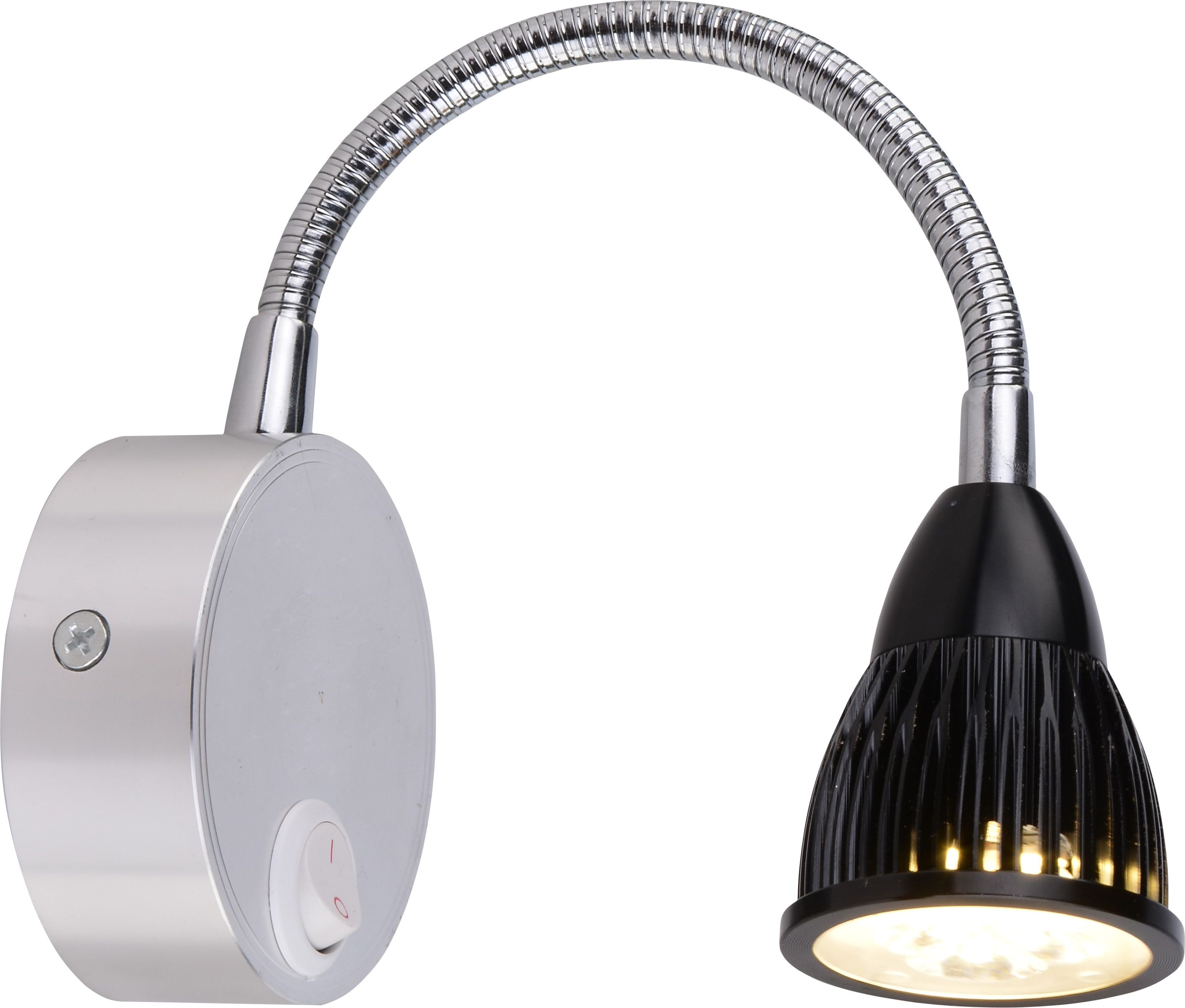 Kinkiet Candellux Lampa ścienna srebrna Candellux DINO LED 21-43733