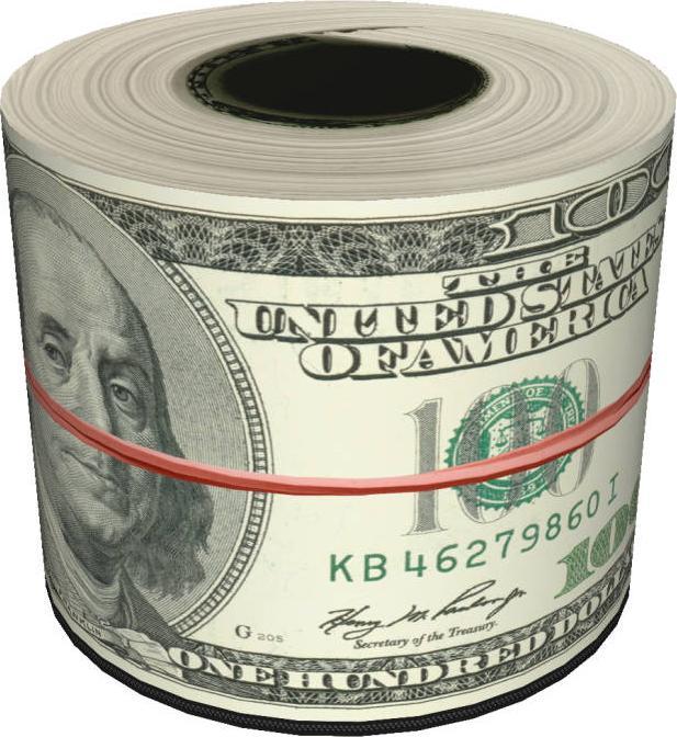 Bertoni-arco Okrągła pufa dekoracyjna - DOLLARS