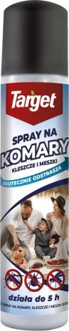 Target Spray na komary, kleszcze i meszki 90 ml