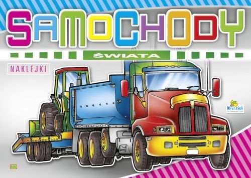 Kolorowanka. Samochody świata - Wywrotka z przyczepą (A-4, 16 str.)