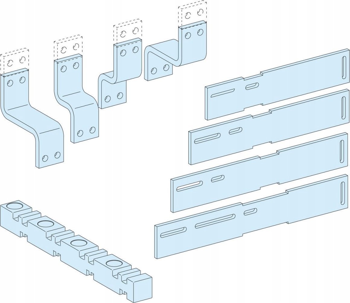 Schneider Electric Połączenie pionowe na stałe NS1600 3P 1250A LVS04485