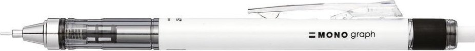 Ołówek automat. Mono Graph 0,7mm Neon Colors white