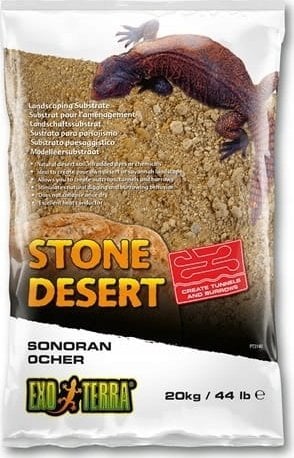 Exo Terra Podłoże Exo Terra Stone Desert, pustynia ochra, 20kg