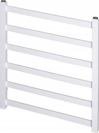 Grzejnik łazienkowy Radeco Grzejnik łazienkowy drabinkowy Raro 59,5x53 cm biały