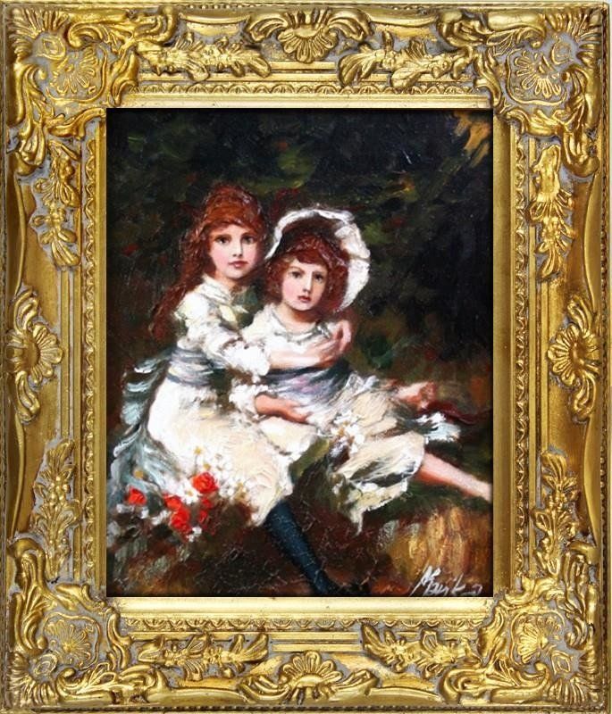 GO-BI Obraz Inni ręcznie malowany 27x32cm uniwersalny