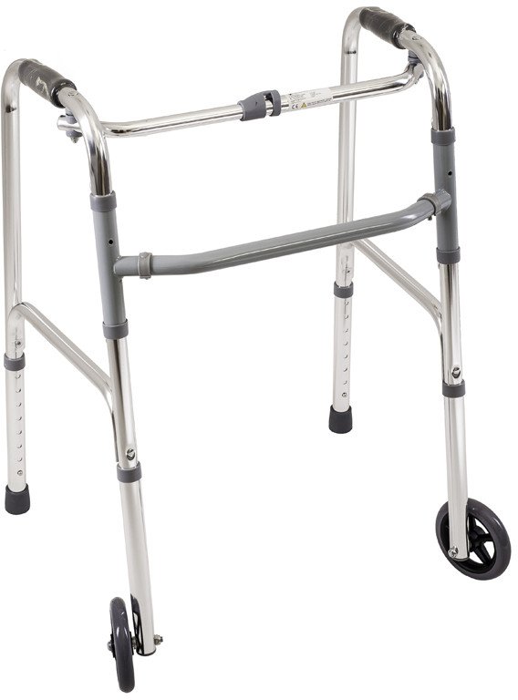 Balkonik 3 funkcyjny do chodzenia, chodzik dla seniora 2 rodzaje nóżek