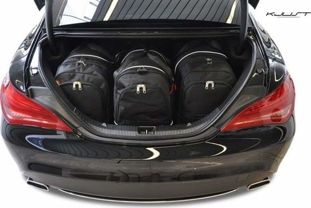 KJUST MERCEDES-BENZ CLA COUPE 2013-2018 TORBY DO BAGAŻNIKA 4 SZT uniwersalny