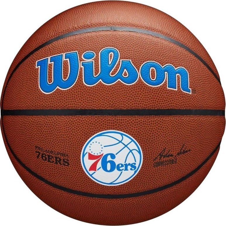 Wilson Wilson Team Alliance Philadelphia 76ers Ball WTB3100XBPHI Brązowe 7