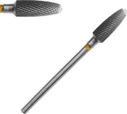 Bass Cosmetics Frez carbide HQ - pocisk / bullet żółty / Bass Cosmetics