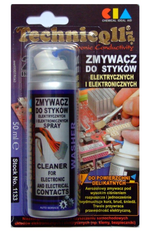 Technicqll Zmywacz do styków w sprayu 50ml 1113