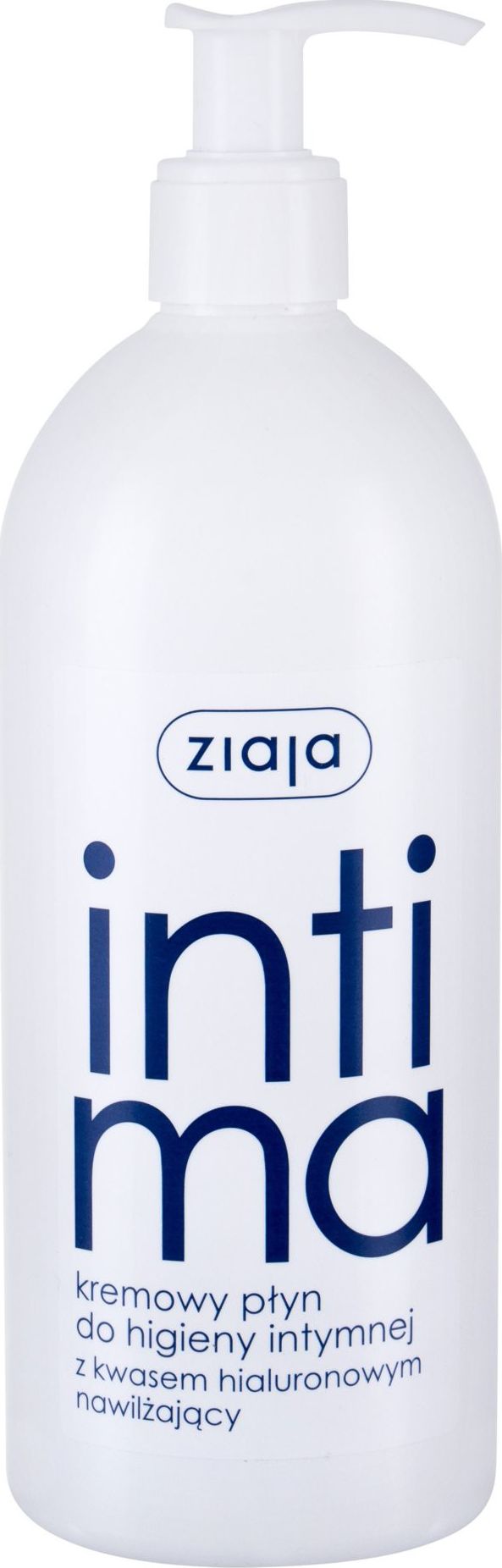 Ziaja Ziaja Intima płyn kremowy do higieny intymnej z kwasem hialuronowym nawilżający 500ml