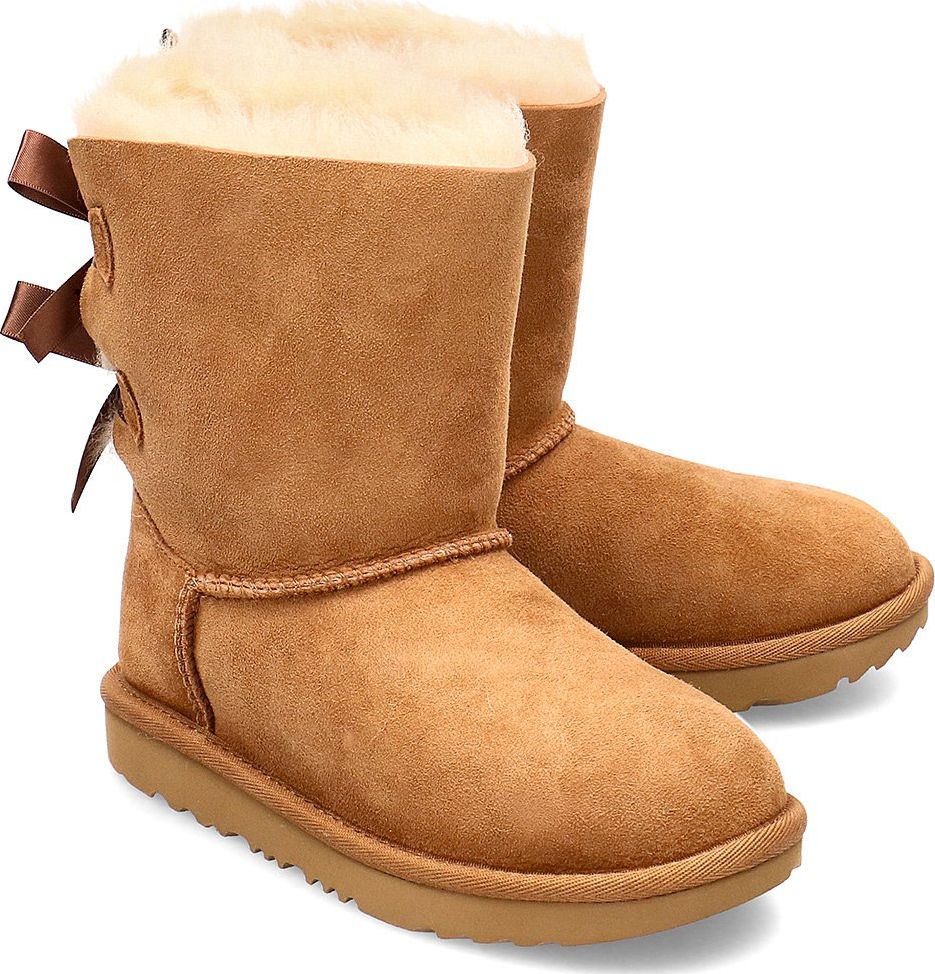 UGG UGG Australia Bailey Bow - Kozaki Dziecięce - 1017394K CHESTNUT 31