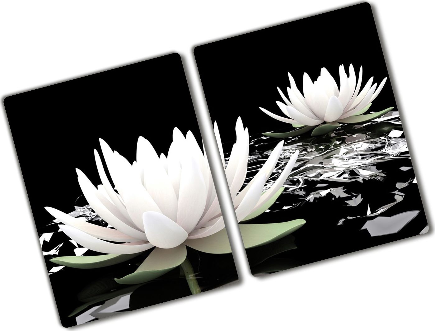 Deska do krojenia Tulup szklana 52x2szt.