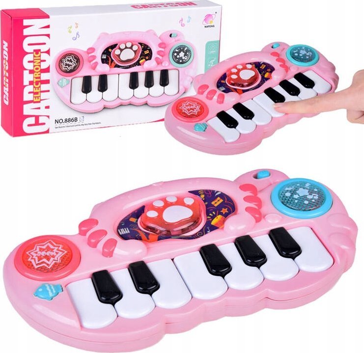 Interaktywne Organki Kolorowa Zabawka muzyczna dla dziecka IN0177