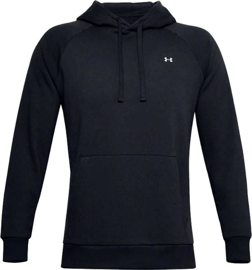 Under Armour Bluza męska Rival Fleece Hoodie czarna r. M (1357092 001)