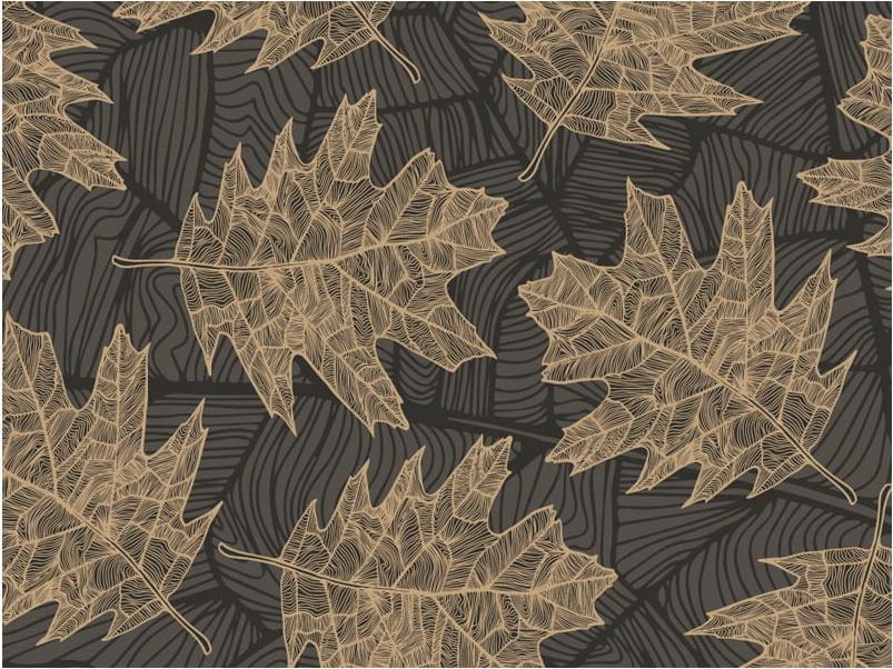 DecoNest Fototapeta - Uśpiona jesień - 300X231