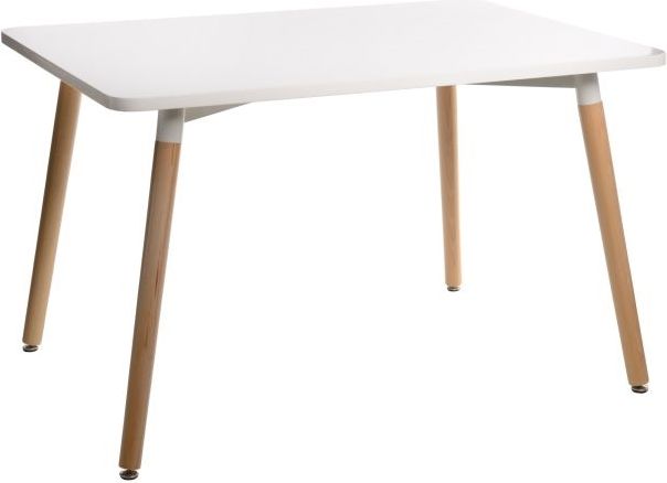 D2 Design Stół Copine blat biały 120x80 cm