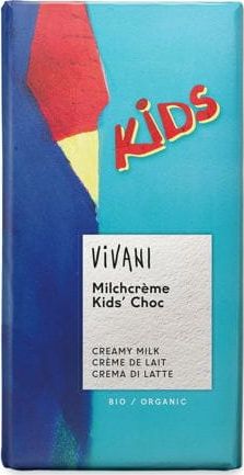 Vivani CZEKOLADA MLECZNA DLA DZIECI BIO 100 g - VIVANI