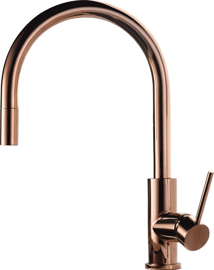 Bateria kuchenna Blue Water Pori stojąca różowe złoto (BW-5901730615258)