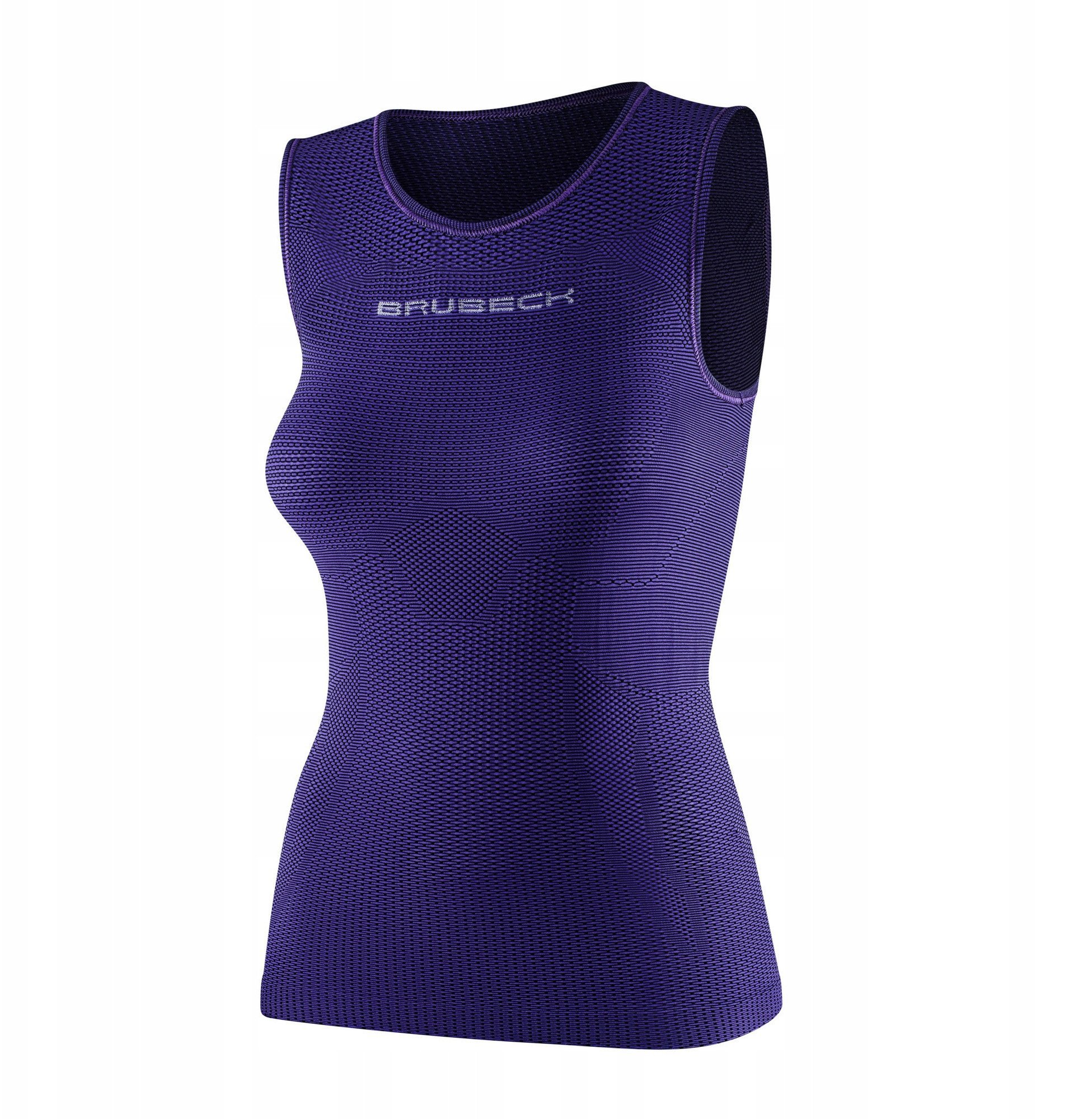 TA1055W Bezrękawnik damski 3D PRO fioletowy XL