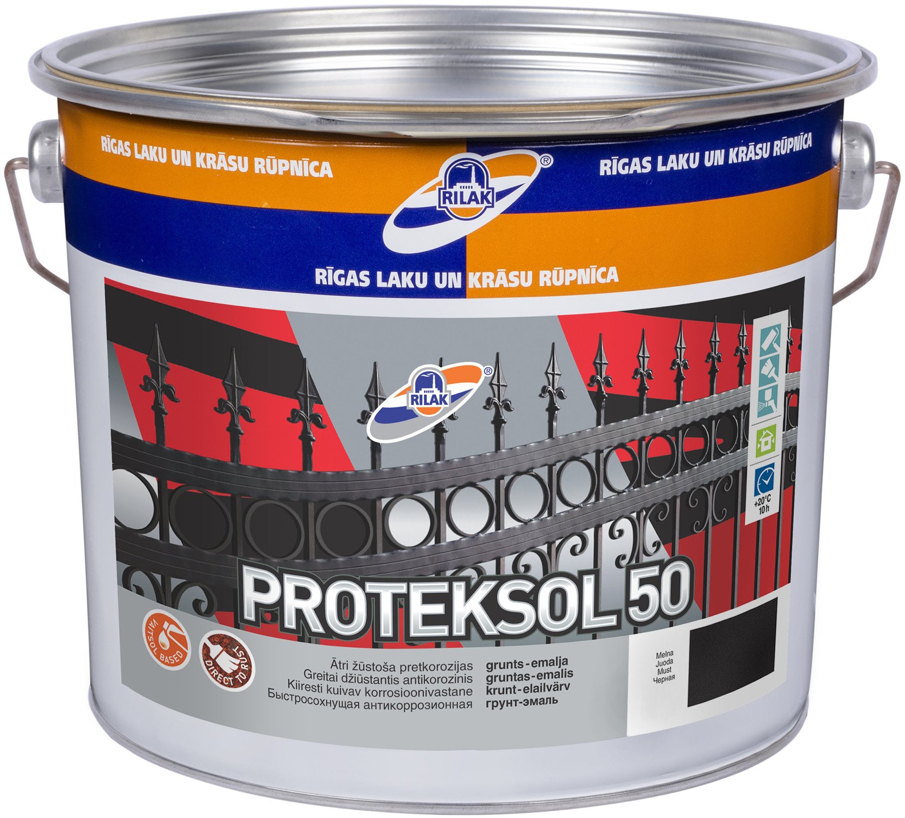 Rilak PRIMER-ENAMEL PROTEKSOL-50 GREY 2,7L