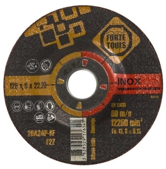 SANDING BLADE 125X6.5X22,23 MMFORTE TOOL