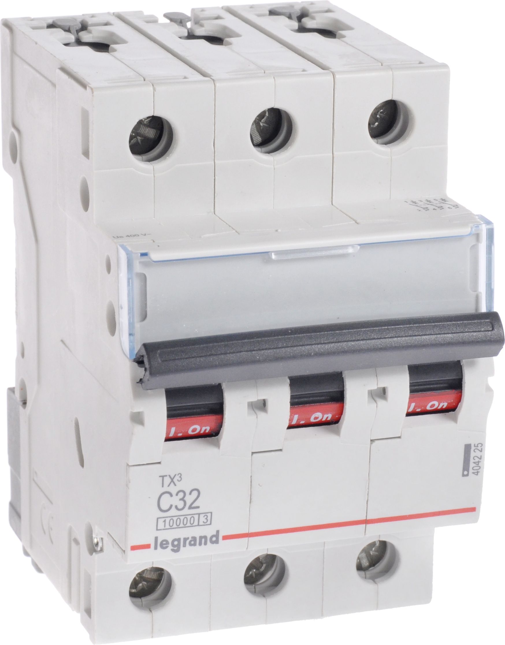 Legrand Wyłącznik nadprądowy 3P C 32A 10kA AC S313 TX3 (404225)