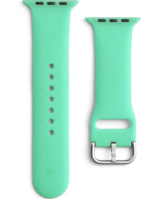 Hurtel Silicone Strap APS silikonowa opaska do Watch 8 / 7 / 6 / 5 / 4 / 3 / 2 / SE (41 / 40 / 38mm) pasek bransoleta do zegarka miętowy