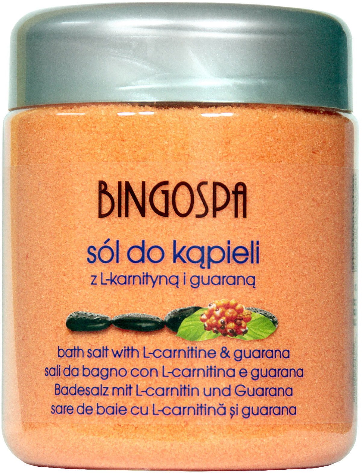 BingoSpa Sól do kąpieli z L-karnityną i guaraną