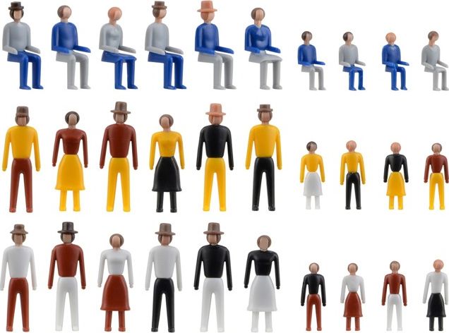 Figurka Artitec Figurki Dorośli / Dzieci H0 Kibri 38110 uniwersalny