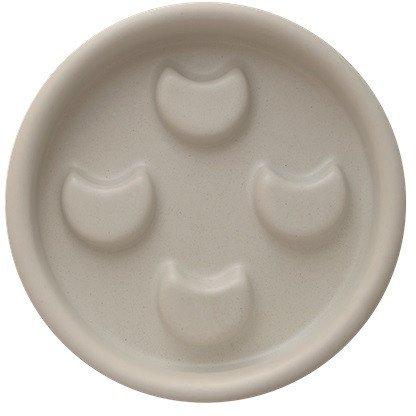 Mohani Lunula mydelniczka ceramiczna szara