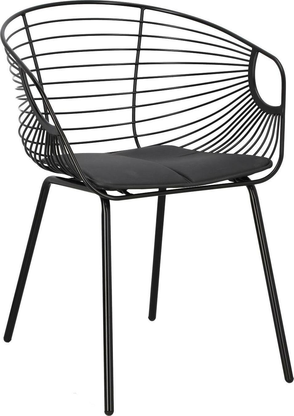 Intesi Krzesło Sligo czarne