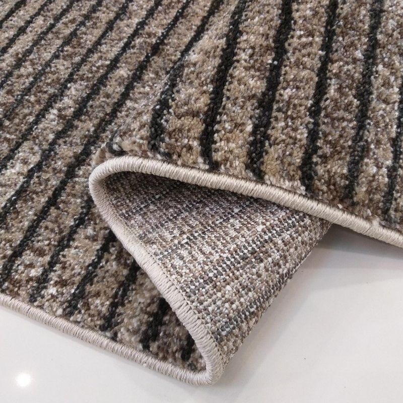 Dywany TURPOL Dywan nowoczesny do salonu VIKOR Beżowy 05 HERMES 120x170 cm