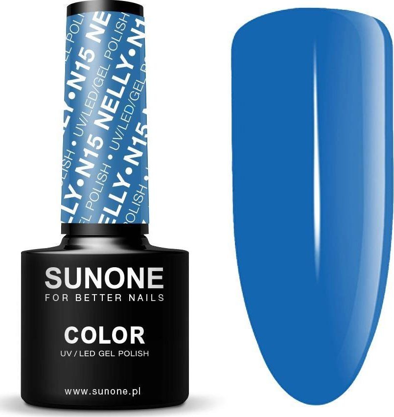Sunone UV/LED Gel Polish Color lakier hybrydowy N15 Nelly 5ml