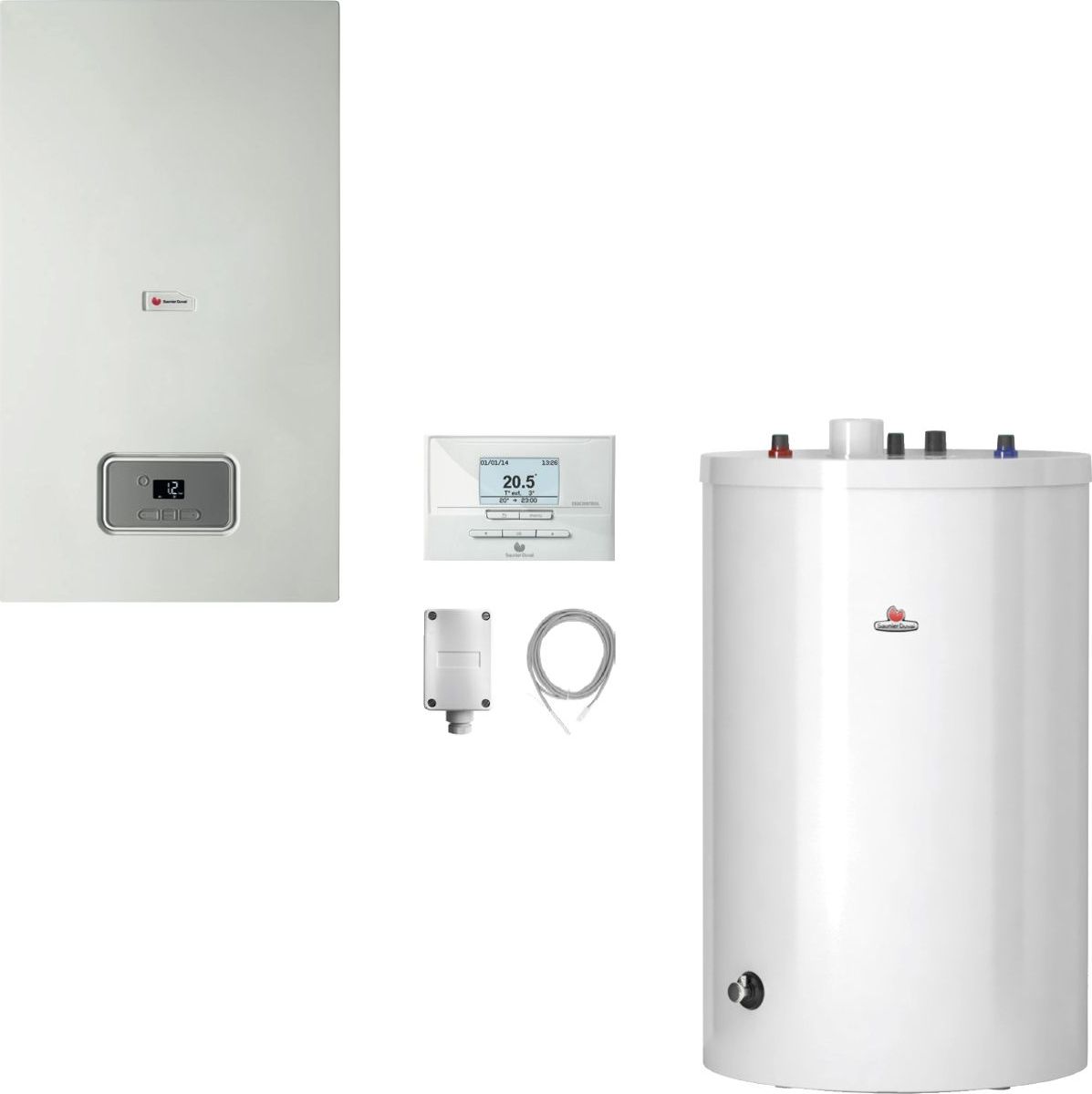 Piec gazowy Saunier Duval Thelia Condens AS 30- A (H-PL) R1 30 kW (0010019426)