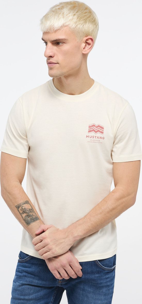 Mustang Mustang męska koszulka t-shirt ALEX C PRINT 1013804-8001 2XL