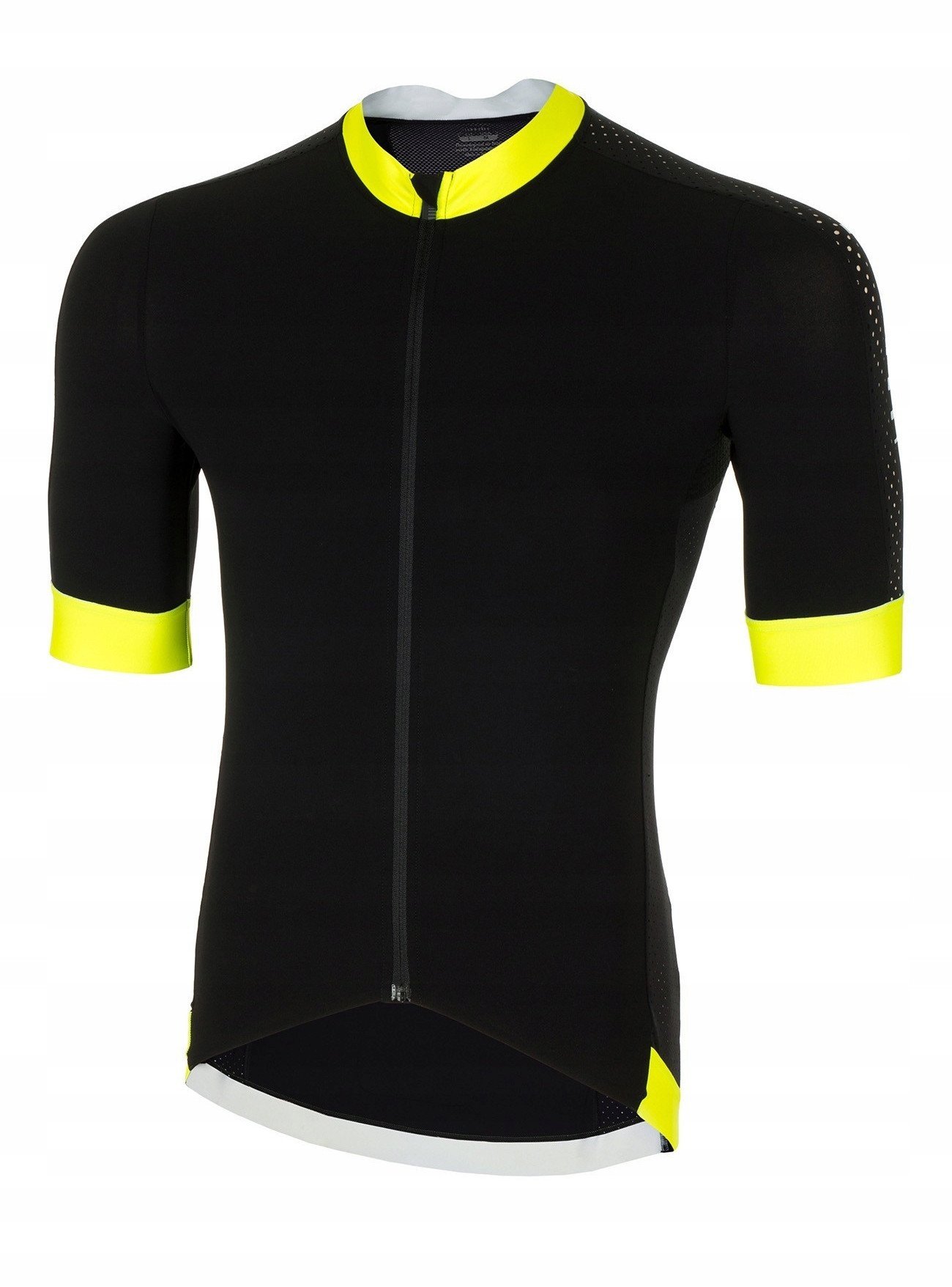 Vortice AirX Jersey BLACK/FLUO YELLOW/REFLEX - L