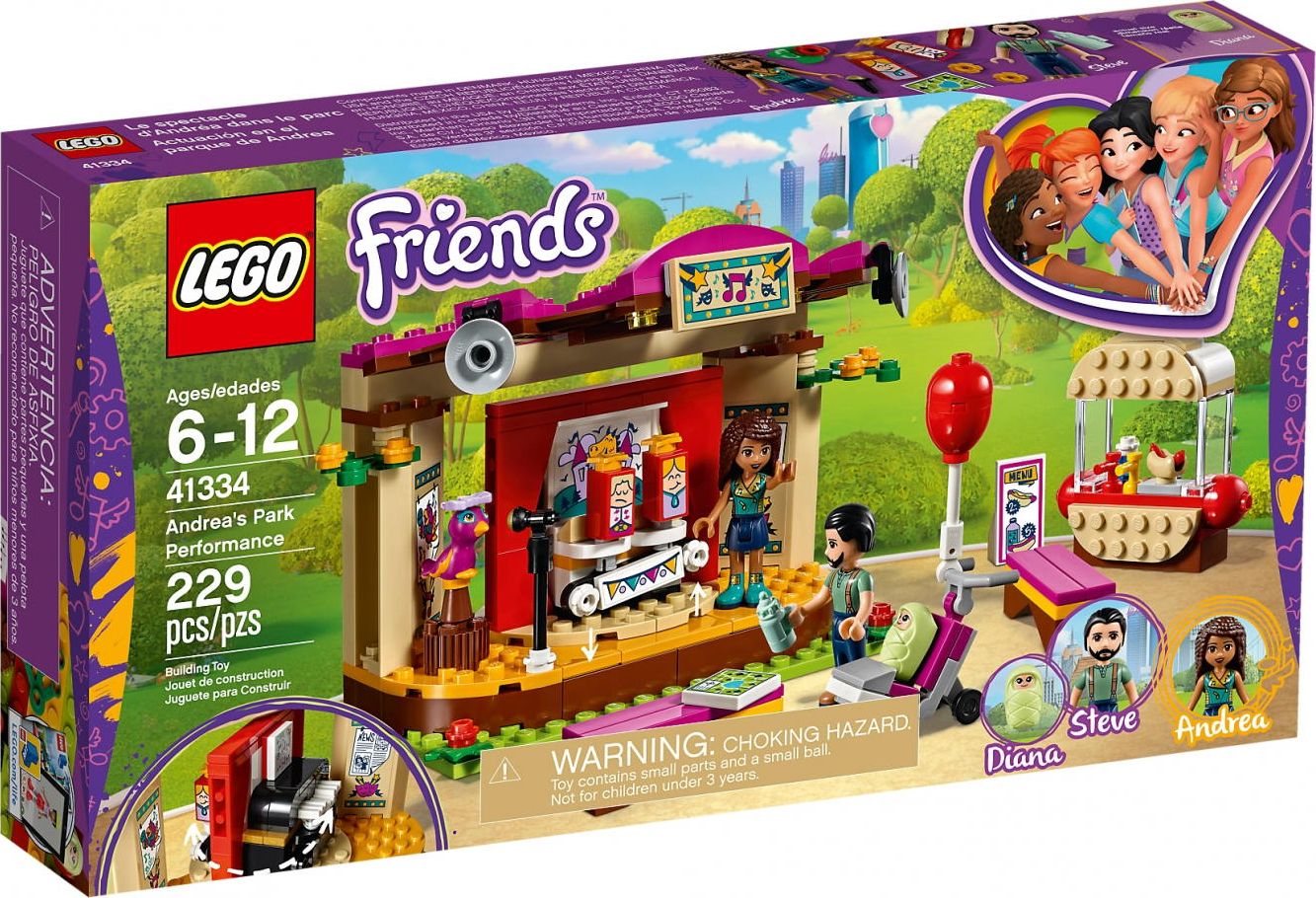 LEGO Friends Pokaz Andrei w parku (41334)