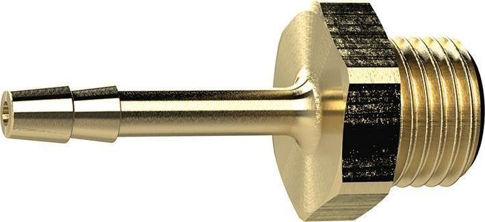 Riegler Króciec złączka na wąż GZ 1/8" 6mm mosiężny