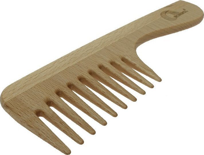 GORGOL Gorgol Wood Comb, drewniany grzebień z rączką