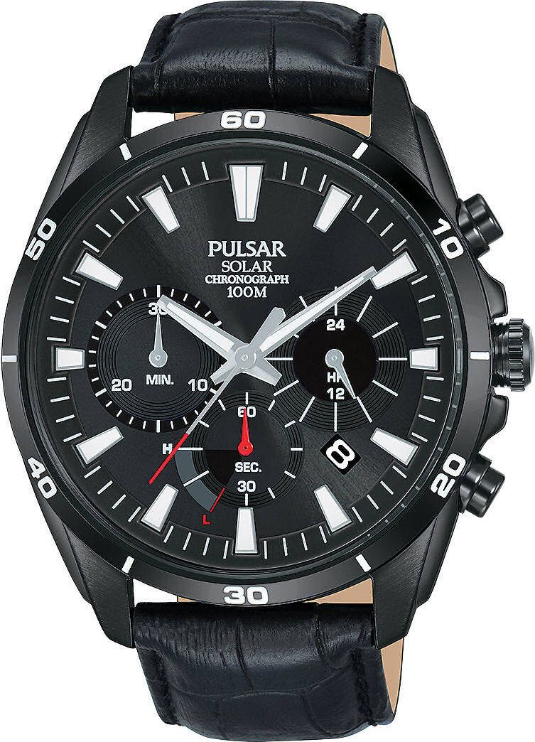 Zegarek Pulsar Zegarek Pulsar Solar męski chronograf PZ5063X1 uniwersalny